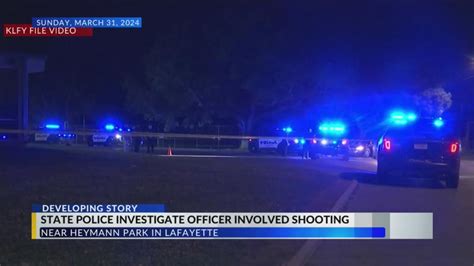 State Police Investigating Officer Involved Shooting Near Heymann Park