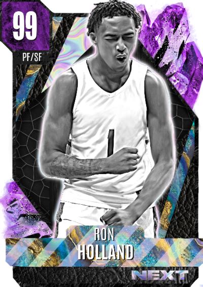 Nba K Kdb Custom Card K Ron Holland