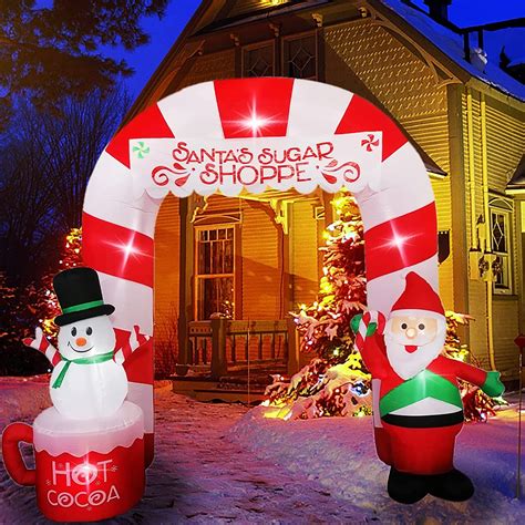 Onekie Inflatable Christmas Archway Decorations Ft Christmas Arch