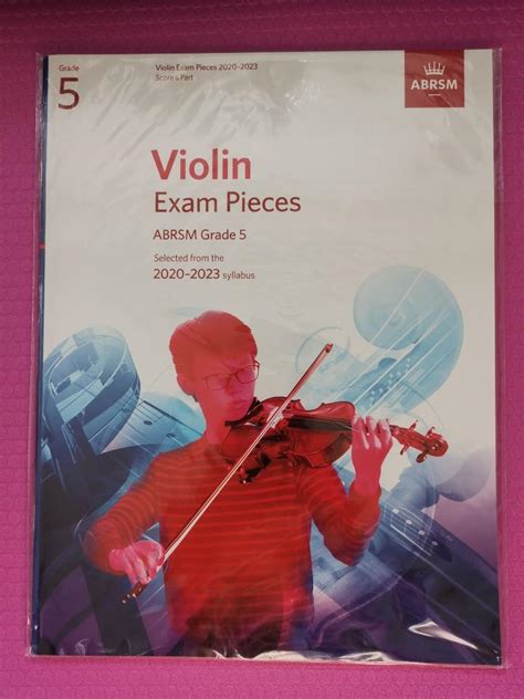 Abrsm Violin Exam Pieces Grade 5 2020 2023 興趣及遊戲 書本 And 文具 教科書