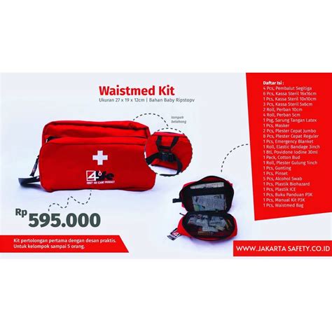 Jual 4life First Aid Kit Waistmes Kit Tas P3k Waistmed Kit Shopee