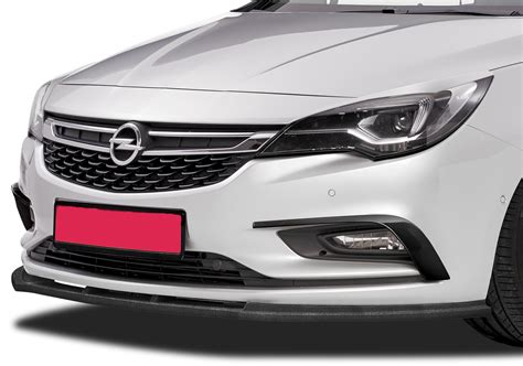 Voorbumperspoiler Opel Astra K Sports Tourer Zwart Gm Tuningparts