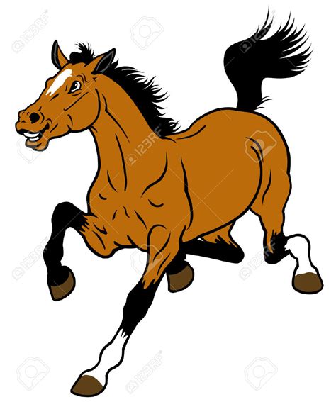 horse in stable clipart - Clipground