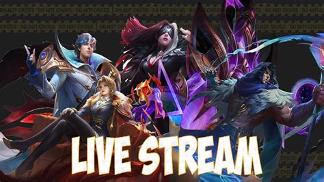 Minggu Malem Cerah Push Rank Live Stream Mobile Legend Youtube