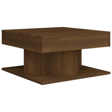 Table Bassetable D Appoint Table De Salon Ch Ne Marron X X Cm