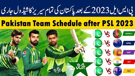 Pakistan Cricket Team Schedule 2024 Jaine Georgeta