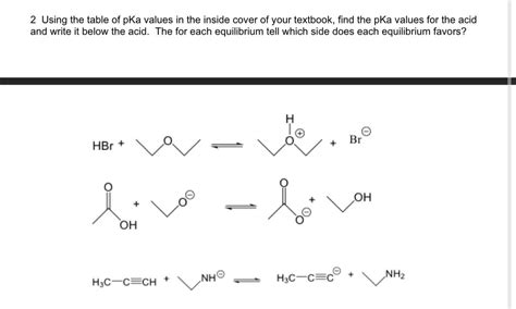 Answered 2 Using The Table Of Pka Values In The Bartleby