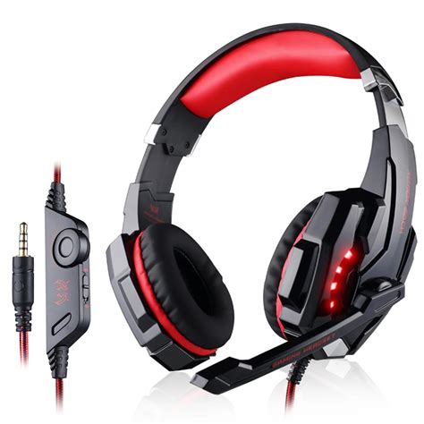 Hot Wired Headphones Adjustable Gaming Earphones Noise Cancelling