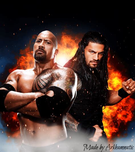 The Rock And Roman Reigns Wallpapers - Wallpaper Cave