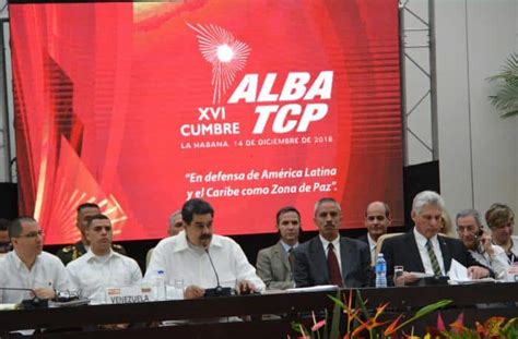 Declaraci N De La Xvi Cumbre Del Alba Tcp Correo Del Alba