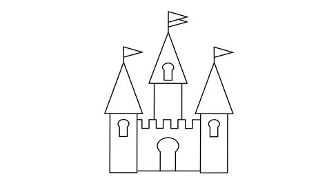 How to Draw a Castle in 5 Simple Steps (for Kids) - VerbNow