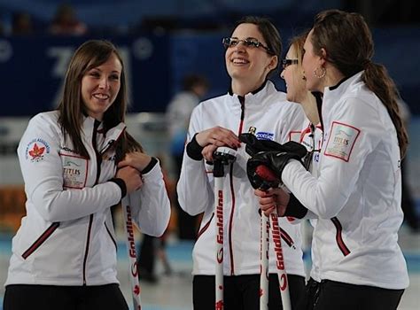 Riga Latvia Mar21 2013 Titlus Woman S World Curling Championship Canadian Skip Rachel Homan