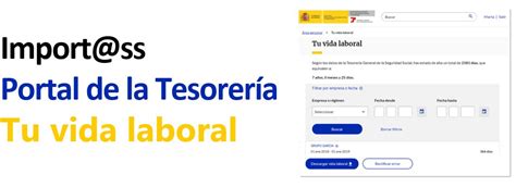 Informaci N Tgss On Twitter Tu Informe De Vidalaboral En Pocos