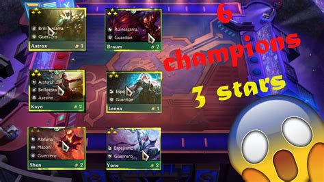 😱 6 Campeones 1 Y 2 Coste 3 ⭐⭐⭐ Composición Imparable Set 7 Tft 😵