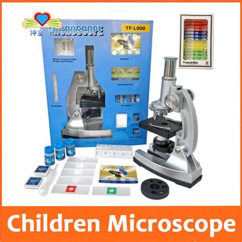 Microscopio Biol Gico Iluminado Para Ni Os Juguete Educativo De 100x