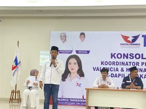 Caleg Partai Perindo Yakin Pada Pasangan Ganjar Mahfud Di Pilpres 2024