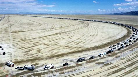 Burning Man Revelers Begin Exodus After Flooding Left Thousands