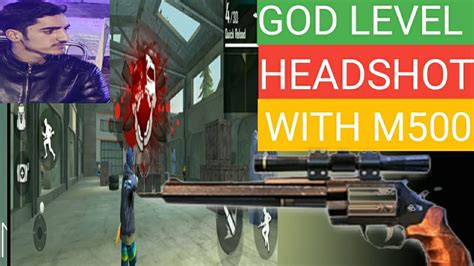 God Level Headshot With M500 Youtube