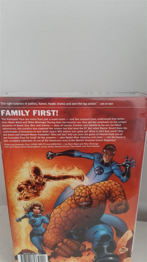 Fantastic Four Omnibus By Waid And Wieringo Carte Rara Sigilata Comics