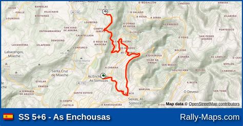 Karte Wp As Enchousas Rallye Cidade De Nar N Cera