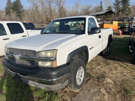 2003 Chevy 2500 Hd P U Cn 1037 Heaverlo Northwest