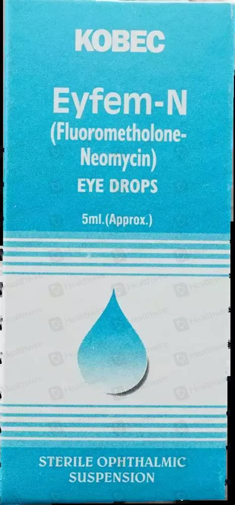 Eyfem N 135mg 5ml Eye Drops Price In Pakistan Uses Dosage Side