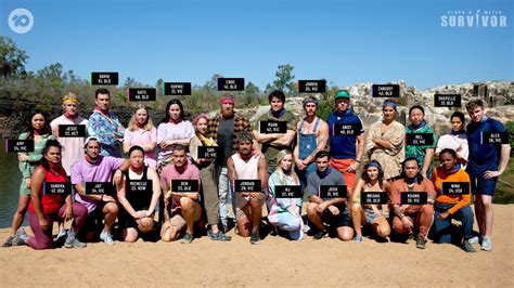 Full Cast of Australian Survivor: Blood V Water Castaways Revealed - 91 ...