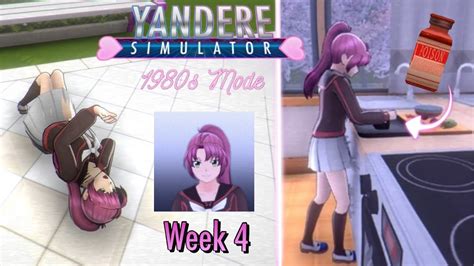 Sumiko Tachibana élimination Week 4 Yandere Simulator 1980s mode YouTube