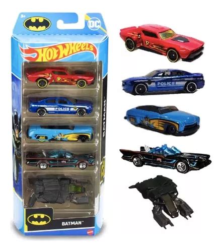 Hot Wheels 5 Pack Batman 2023 Tv Series Envío Gratis