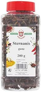 Wichartz Würzkönig Sternanis ganz 5er Pack 5 x 200 g Amazon de