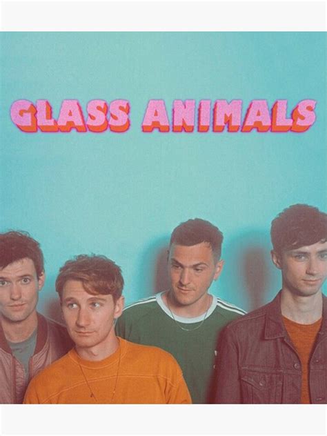 Aesthetic Glass Animals Poster Poster For Sale By Jenniferfarber