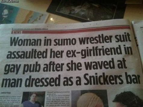 Funny Newspaper Headlines That Are Somehow Completely Real