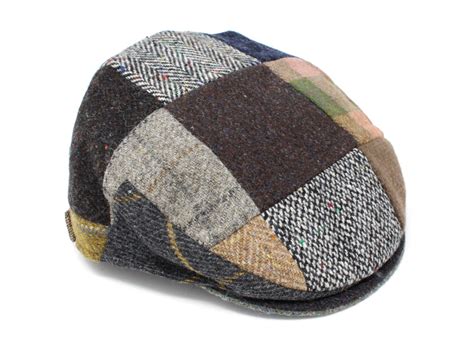 Children's Cap Patchwork Tweed – Hanna Hats of Donegal Ltd