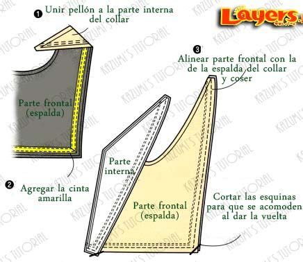 Esta es una forma muy completa de cómo realizar los cuellos de marinero