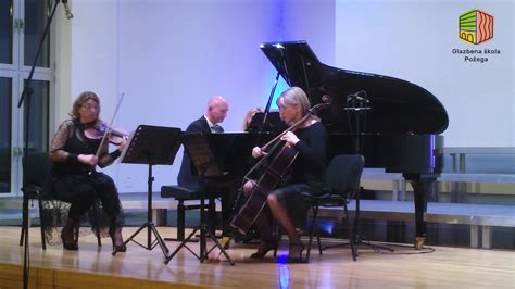 Klavirski Trio Dubrovnik C Debussy Trio U G Duru II Moderato Con