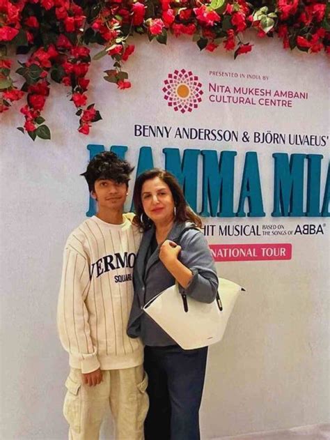 Inside Farah Khan S Date With Son Czar Kunder At NMACC With Mamma Mia