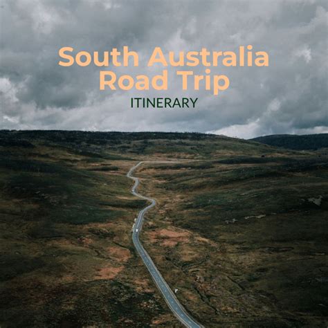 Free South Australia Road Trip Itinerary Template - Edit Online ...