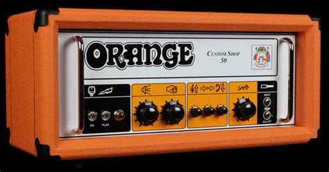 Used Orange Custom Shop 50 Guitar Amplifier The Music Zoo