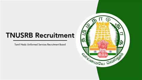 TNUSRB Recruitment 2024 Sub Inspector Station Officer