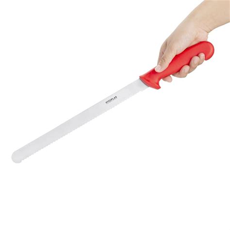 Hygiplas Slicer Serrated Red 30cm FX117 Buy Online At Nisbets