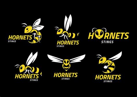 hornet logo vector art icons  graphics