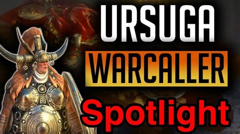 Ursuga Warcaller Spotlight Arena Dungeon Gameplay Raid Shadow