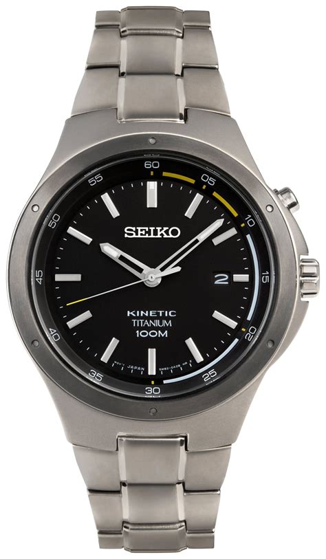 Seiko Men S Kinetic Titanium Watch 7099980 Argos Price Tracker