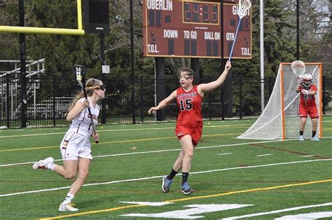 Denison Big Red Spoils Senior Day For Womens Lacrosse The Oberlin Review