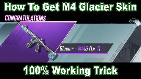 Lets Try To Open Glacier M416 Skin In 1 Classic Crate How To Get M416