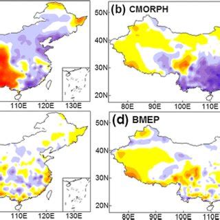 The Spatial Distribution Of The Annual Mean Monthly Precipitation