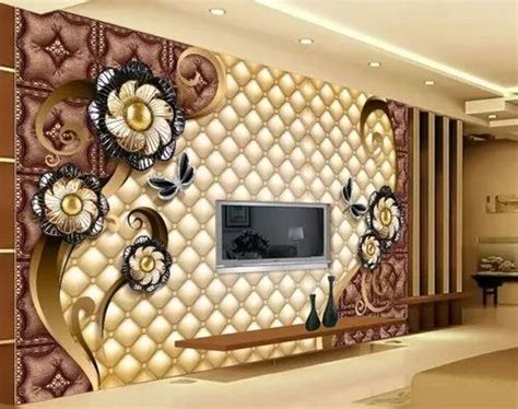 Multicolor 3D Living Room Wallpaper at Rs 40/sq ft in New Delhi | ID: 24035134530