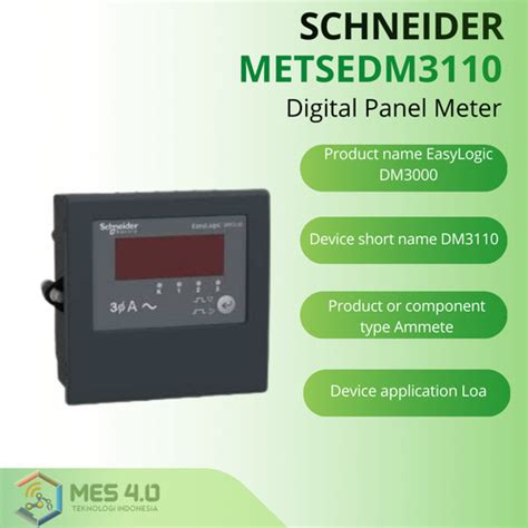 Jual Schneider Metsedm3110 Digital Panel Meter Kota Batam Mes Teknologi Indonesia Tokopedia