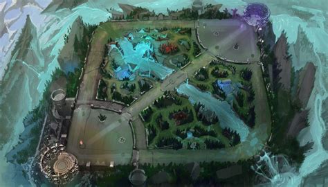 Summoners rift paintover for league of legends , Alex Gonzales on ArtStation at https://www ...