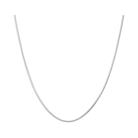 Chaîne en argent sterling 925 60cm CAD22